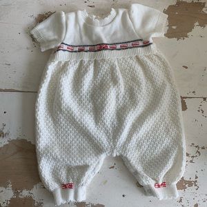 Vintage Sweater Romper